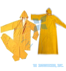 Colored Rain Suits With Hood